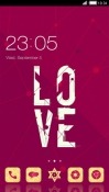 Love CLauncher Android Mobile Phone Theme