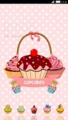Cupcakes CLauncher Samsung Galaxy Rush M830 Theme