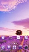 Purple Nature CLauncher Android Mobile Phone Theme
