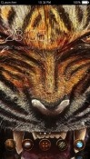 Angry Tiger CLauncher Android Mobile Phone Theme