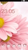 Pink Flower CLauncher LG Optimus G Pro Theme