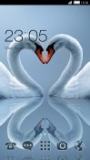 Swan Love CLauncher LG Optimus G Pro Theme