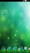 Green CLauncher Android Mobile Phone Theme