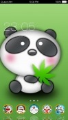 Cute Panda CLauncher Android Mobile Phone Theme