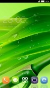 Green CLauncher Android Mobile Phone Theme