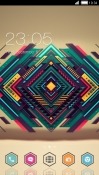 Abstract Design CLauncher Sony Xperia J Theme