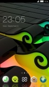Abstract CLauncher HTC DROID Incredible 4G LTE Theme