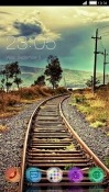 Railway Track CLauncher Android Mobile Phone Theme