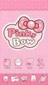 Pinky Bow Go Launcher LG Optimus G Pro Theme