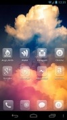 Glasklart Go Launcher Huawei Ascend P6 Theme