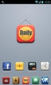 D-Daily Go Launcher Android Mobile Phone Theme