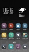 Grey Hola Launcher Android Mobile Phone Theme