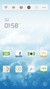 Sky Dream Dodol Launcher Samsung Galaxy Reverb M950 Theme