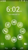 Glass Smart Launcher HTC Incredible S Theme