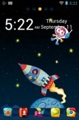 Space Go Launcher Android Mobile Phone Theme