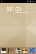 Origami Go Launcher Android Mobile Phone Theme