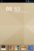 Origami Go Launcher Coolpad Note 3 Theme