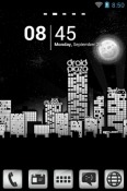 Droid City Go Launcher Android Mobile Phone Theme