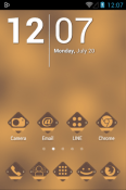 VinBadges Go Launcher Android Mobile Phone Theme