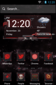 Monster Machine Hola Launcher HTC One X Theme