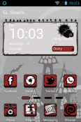 Dracula Hola Launcher Android Mobile Phone Theme