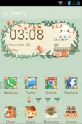 The Little Adventurer Hola Launcher Android Mobile Phone Theme