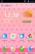 Part &amp; Contact Hola Launcher Samsung Galaxy Chat B5330 Theme