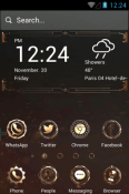 Mechanical Hola Launcher Android Mobile Phone Theme