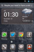 Long Long Ago Hola Launcher Sony Xperia tipo Theme