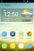 Morning Light Hola Launcher HTC DROID Incredible 4G LTE Theme