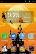 Spooktacular Hola Launcher Sony Xperia tipo Theme