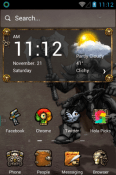 Demon Warrior Hola Launcher Micromax Funbook Infinity P275 Theme