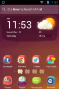 One Step Sway Hola Launcher HTC One VX Theme
