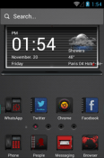 Men In Black Hola Launcher HTC One V Theme