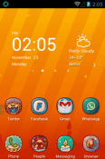 Hola Day Hola Launcher Huawei Ascend G615 Theme