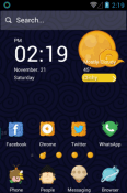 Pilgrimage Of The Four Hola Launcher Samsung Galaxy Chat B5330 Theme