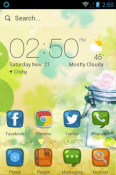 Love Heart Hola Launcher Android Mobile Phone Theme