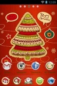 Christmas Tree Go Launcher Android Mobile Phone Theme