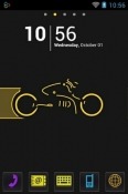 Tron Go Launcher Android Mobile Phone Theme