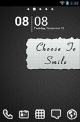 Smile Go Launcher Android Mobile Phone Theme