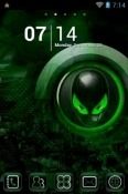 Alien Go Launcher Nokia 220 4G Theme