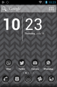 3K SR Black Icon Pack Android Mobile Phone Theme