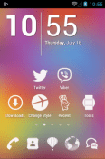 3K MNML White Icon Pack Android Mobile Phone Theme