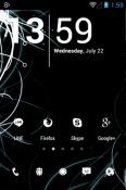 Tiny White Icon Pack HTC One ST Theme