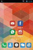 Flat Icon Pack HTC One XC Theme