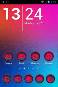 Phoney Pink Icon Pack BLU Touch Book 7.0 Lite Theme