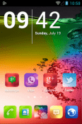 Blur Color Icon Pack HTC One ST Theme