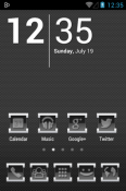 Engrave Icon Pack ZTE Grand X V970 Theme