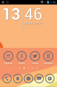 Gray Circle Icon Pack HTC One X Theme