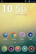 Minimal Color Icon Pack Alcatel One Touch Evo 7 Theme